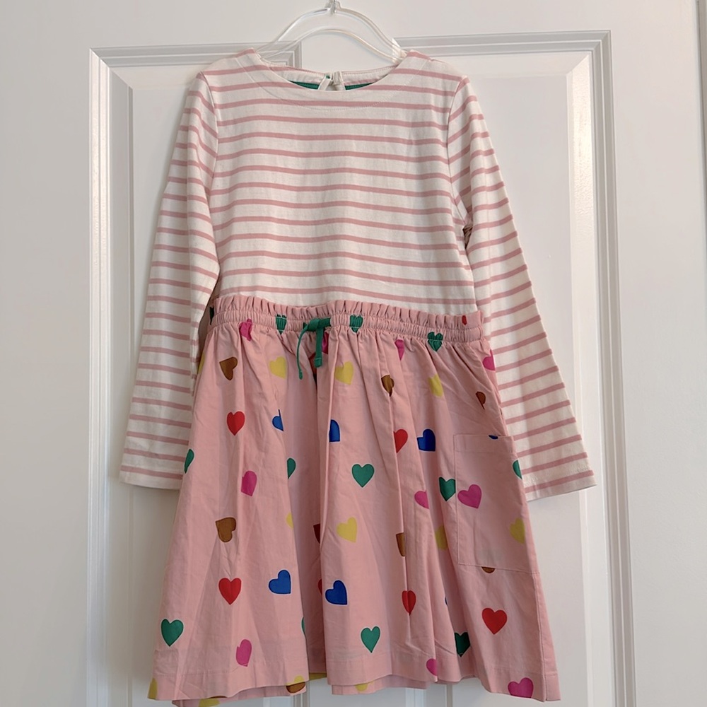 Mini Boden Dress Size 6-7. NWT